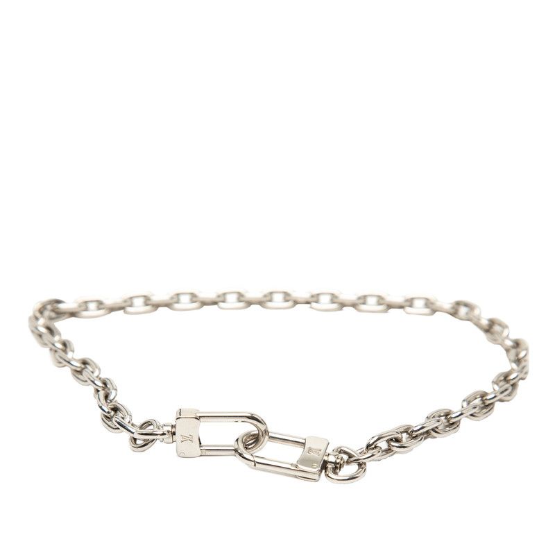 Louis Vuitton Chain Strap Wallet Chain Silver Metal Ladies Louis Vuitton