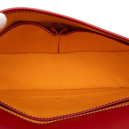 Goyard Belvedere PM Crossbody Shoulder Bag Red PVC Leather Women's Goyard