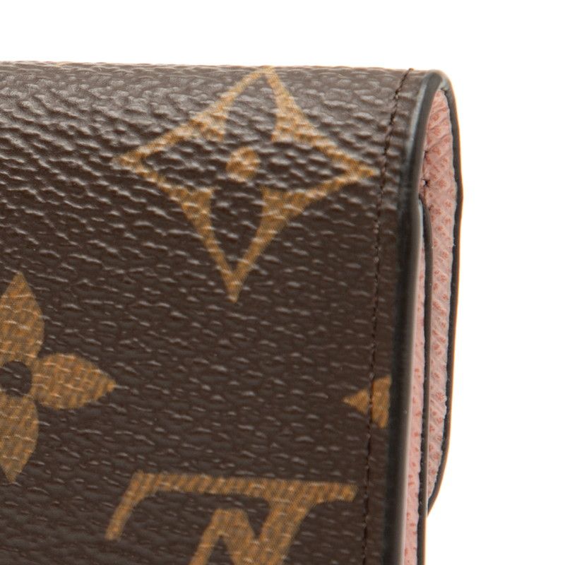 Louis Vuitton Monogram Portomone Rosali Card Case Coin Case M62361 Rose