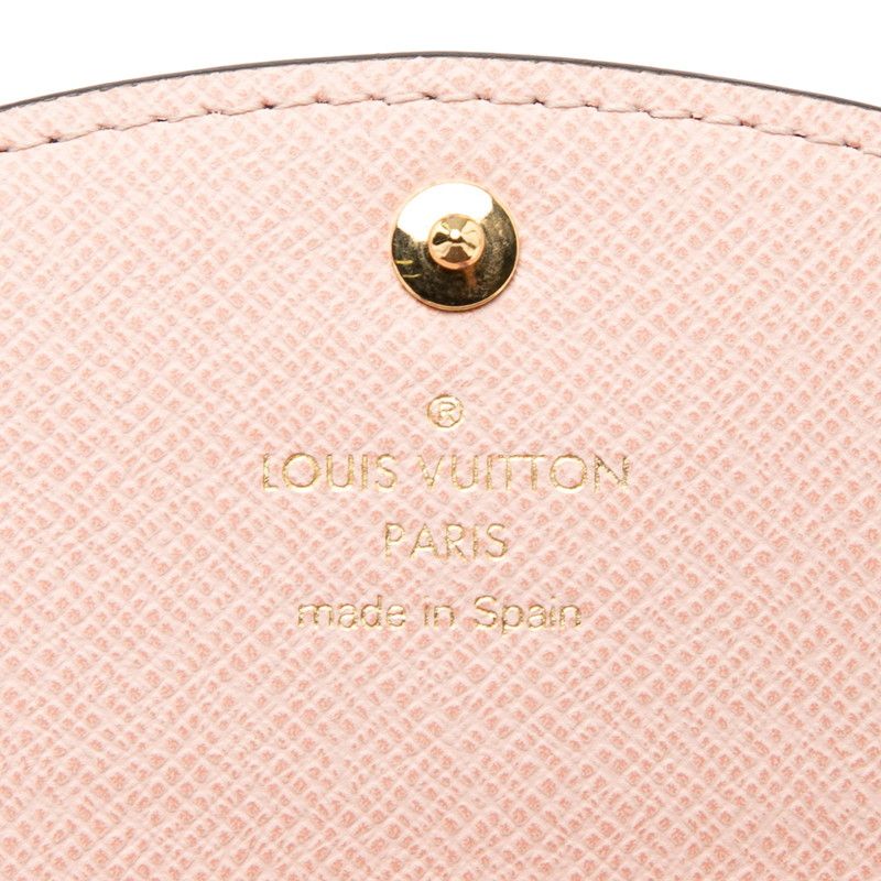 Louis Vuitton Monogram Portomone Rosali Card Case Coin Case M62361 Rose