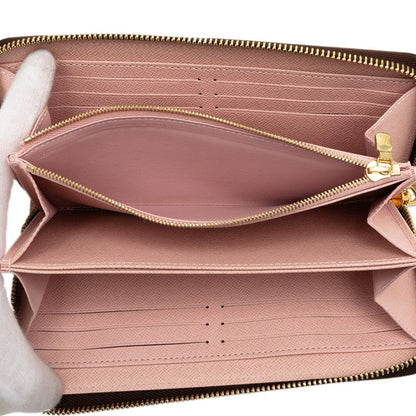 Louis Vuitton Monogram Zippy Wallet Round Zipper Long Wallet M60017 Brown PVC