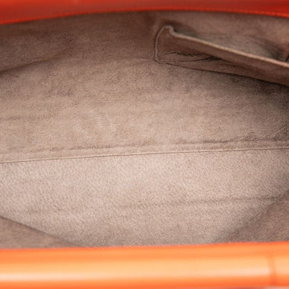 Bottega Veneta Intrecciato Orange Leather Women's Bottega Veneta