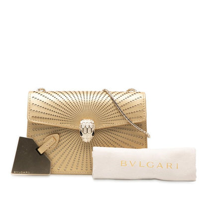 Bvlgari Serpenti Forever Gold Leather Women's Bvlgari