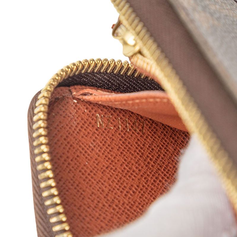 Louis Vuitton Monogram Zippy Wallet Round Zipper Long Wallet M60017 Brown PVC