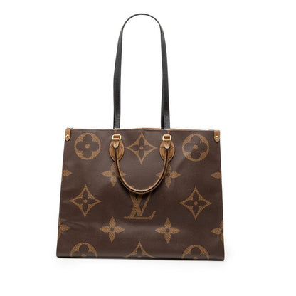 Louis Vuitton Monogram Giant Reverse on the Go GM Tote Bag Shoulder Bag M45320