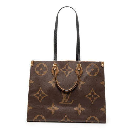 Louis Vuitton Monogram Giant Reverse on the Go GM Tote Bag Shoulder Bag M45320