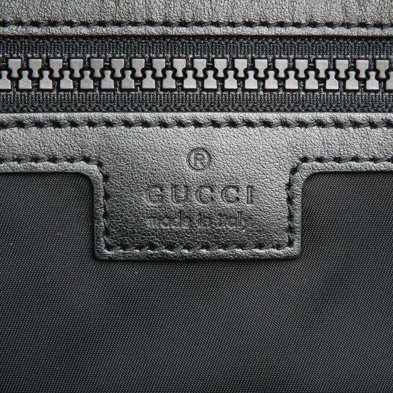 Gucci Matte Crystal GG Tote Bag Shoulder Bag 2way 779816 Black PVC Leather