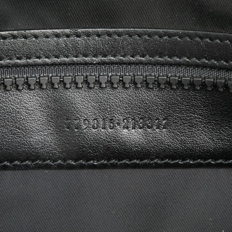 Gucci Matte Crystal GG Tote Bag Shoulder Bag 2way 779816 Black PVC Leather