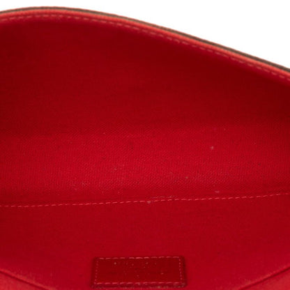 Louis Vuitton Damier Pochette Félicie Crossbody Chain Shoulder Bag N40492 Brown