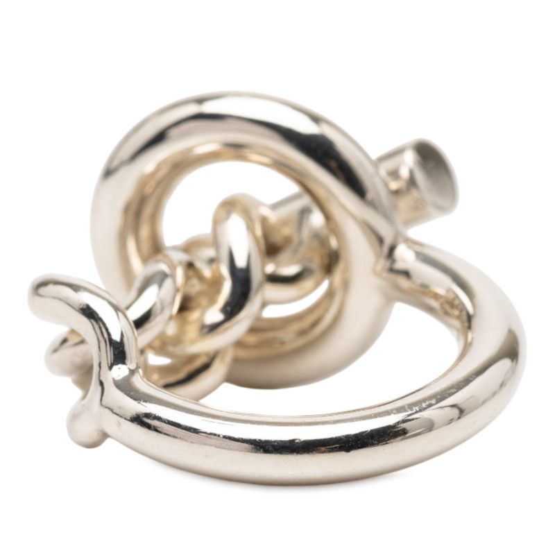 Hermes Croisette Ring #51 Sv925 Silver Ladies Hermes