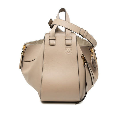 Loewe Anagram Hammock Small Handbag Shoulder Bag 2way Beige Leather Ladies Loewe