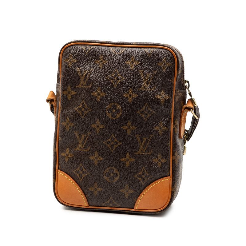 Louis Vuitton Monogram Amazon Crossbody Shoulder Bag M45236 Brown PVC Leather