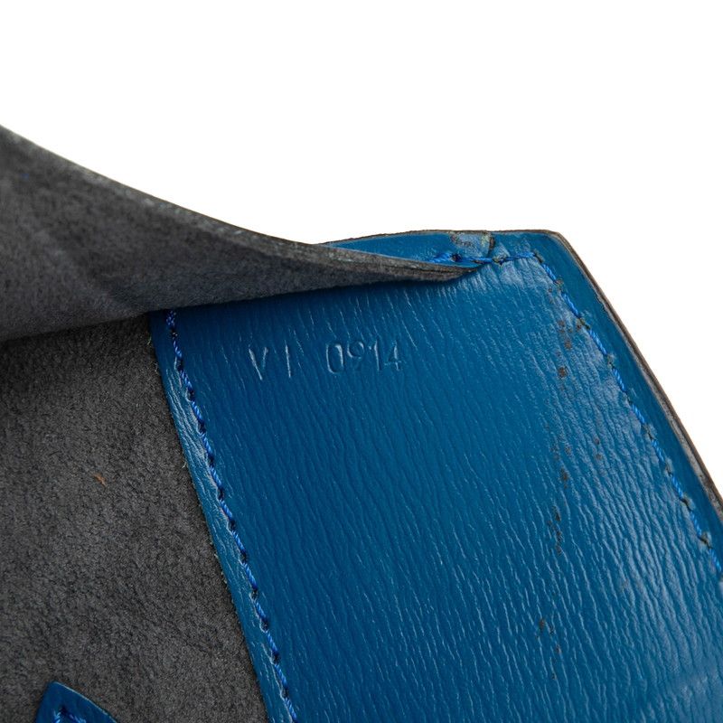 Louis Vuitton Epi Cluny One Shoulder Bag M52255 Toledo Blue Leather Women's