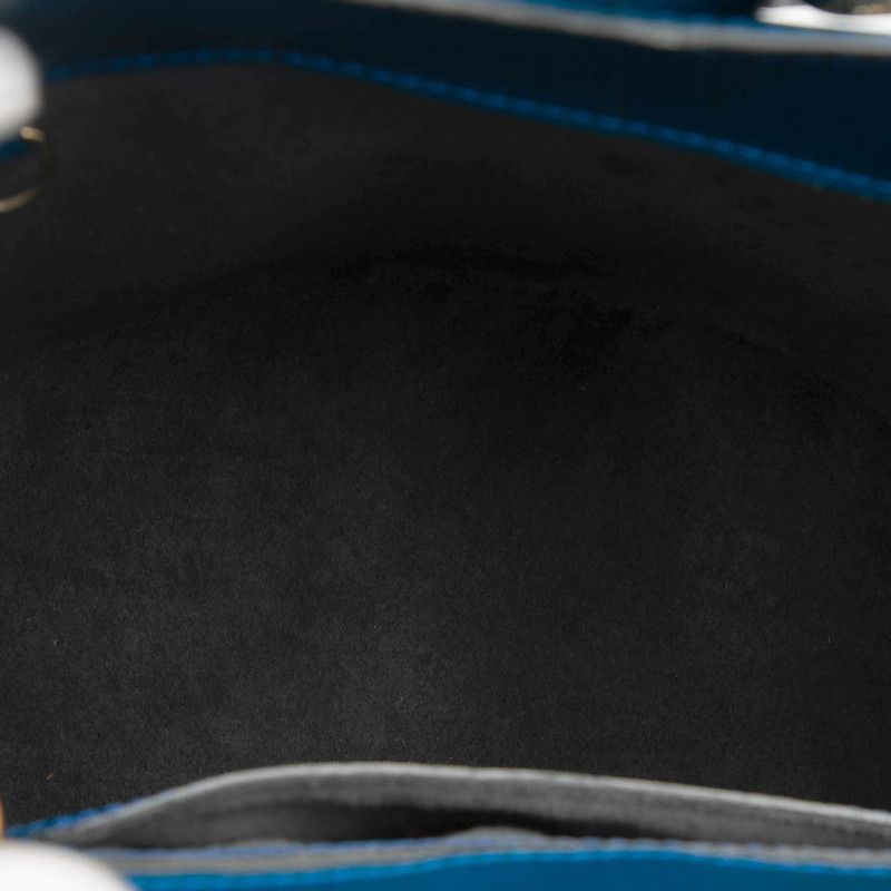 Louis Vuitton Epi Cluny One Shoulder Bag M52255 Toledo Blue Leather Women's