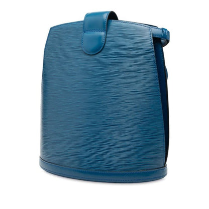 Louis Vuitton Epi Cluny One Shoulder Bag M52255 Toledo Blue Leather Women's