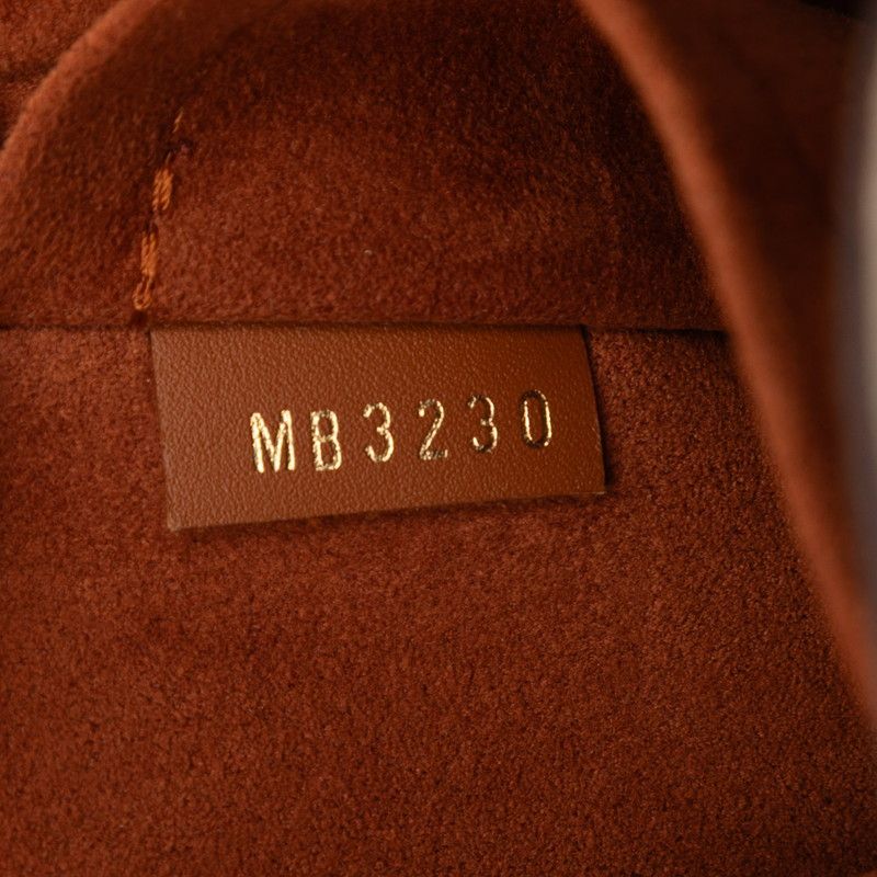 Louis Vuitton Monogram Fold Tote PM Handbag Shoulder Bag 2way M45389 Brown Red