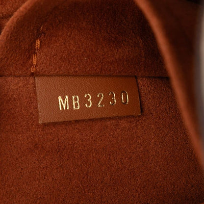 Louis Vuitton Monogram Fold Tote PM Handbag Shoulder Bag 2way M45389 Brown Red