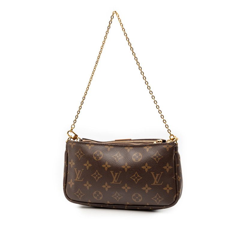 Louis Vuitton Monogram Multi Pochette Accessoire Handbag Shoulder Bag 2-Way