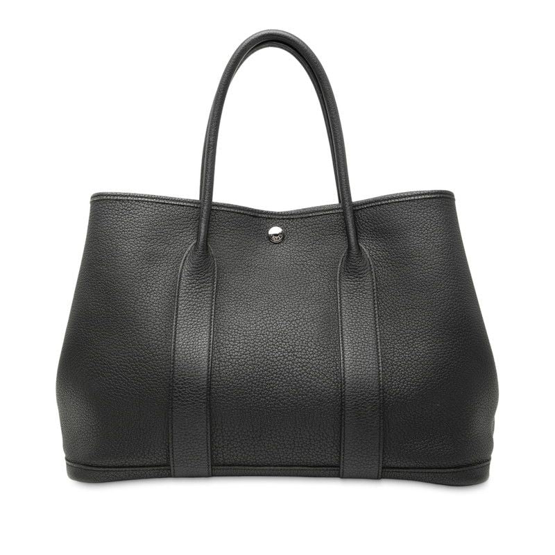 Hermes Garden Party 36 Tote Bag Handbag Black Negonda Ladies Hermes