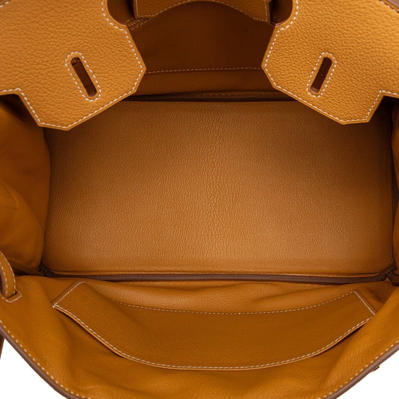 Hermes Birkin 30 Natural Sable Ocher Gold Hardware Togo Women's Hermes