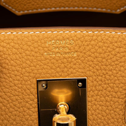 Hermes Birkin 30 Natural Sable Ocher Gold Hardware Togo Women's Hermes