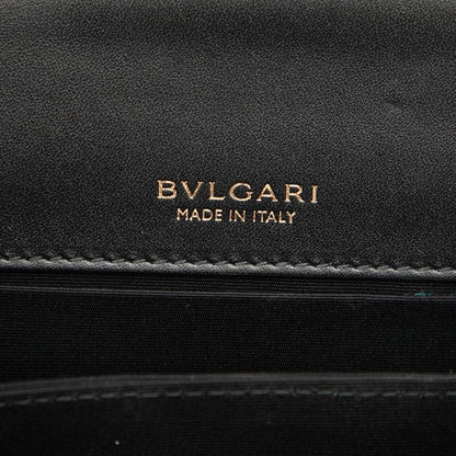 Bvlgari Serpenti Faever Handbag Chain Shoulder Bag Pink Enamel Ladies Bvlgari