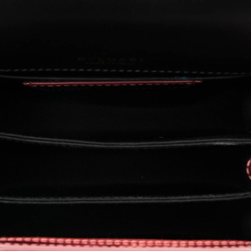 Bvlgari Serpenti Faever Handbag Chain Shoulder Bag Pink Enamel Ladies Bvlgari