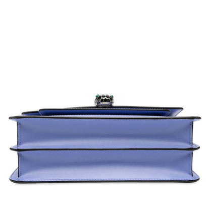 Bvlgari Serpenti Forever Chain Shoulder Bag Purple Leather Women's Bvlgari