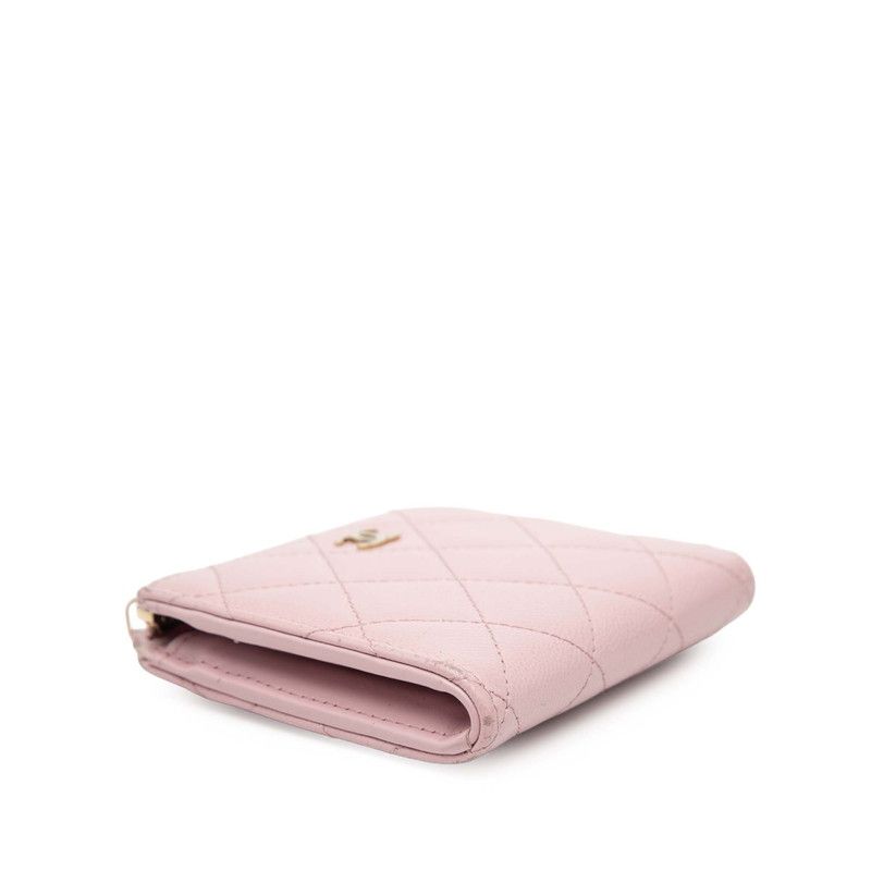 Chanel Matelasse Cocomark Pink Caviar Skin Ladies Chanel