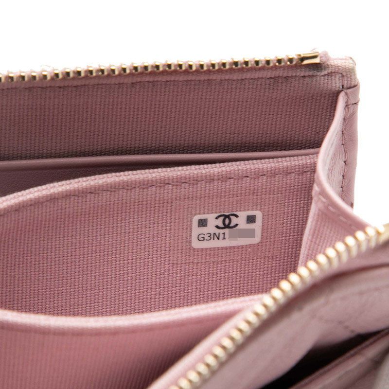 Chanel Matelasse Cocomark Pink Caviar Skin Ladies Chanel