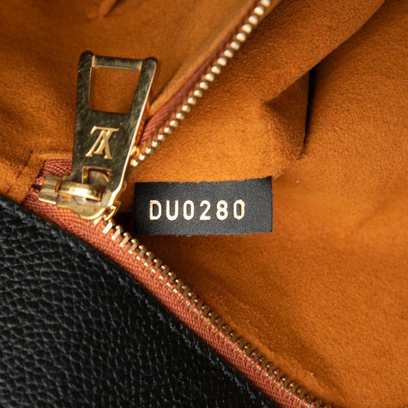 Louis Vuitton Monogram Empreinte on the Go GM Tote Bag Shoulder Bag M44925 Noir