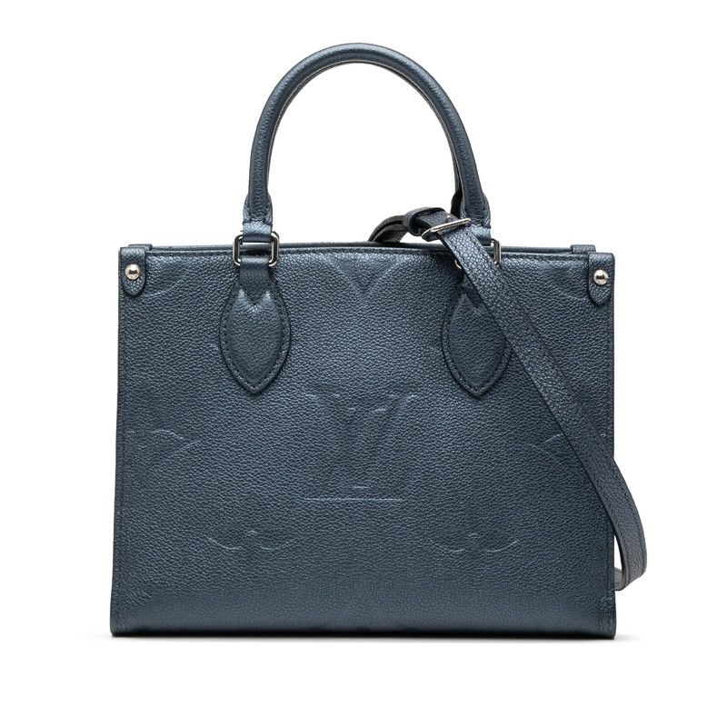 Louis Vuitton Monogram Empreinte on the Go PM Handbag Shoulder Bag 2way M58956