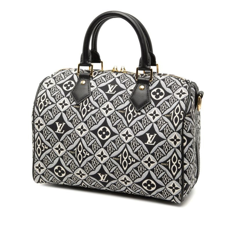 Louis Vuitton Monogram Jacquard Speedy Bandouliere 25 Since 1854 Handbag
