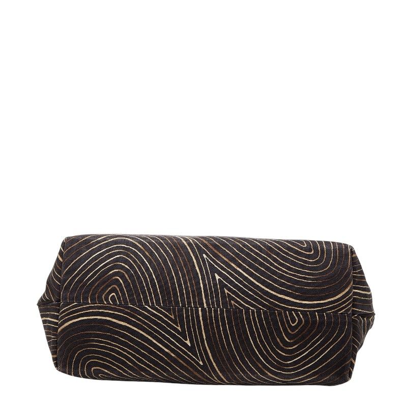 Bottega Veneta Intrecciato Tote Bag Handbag 190252 Brown Canvas Leather Women's