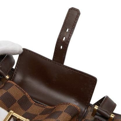 Louis Vuitton Damier Manosque PM Shoulder Bag Tote Bag N51121 Brown PVC Leather