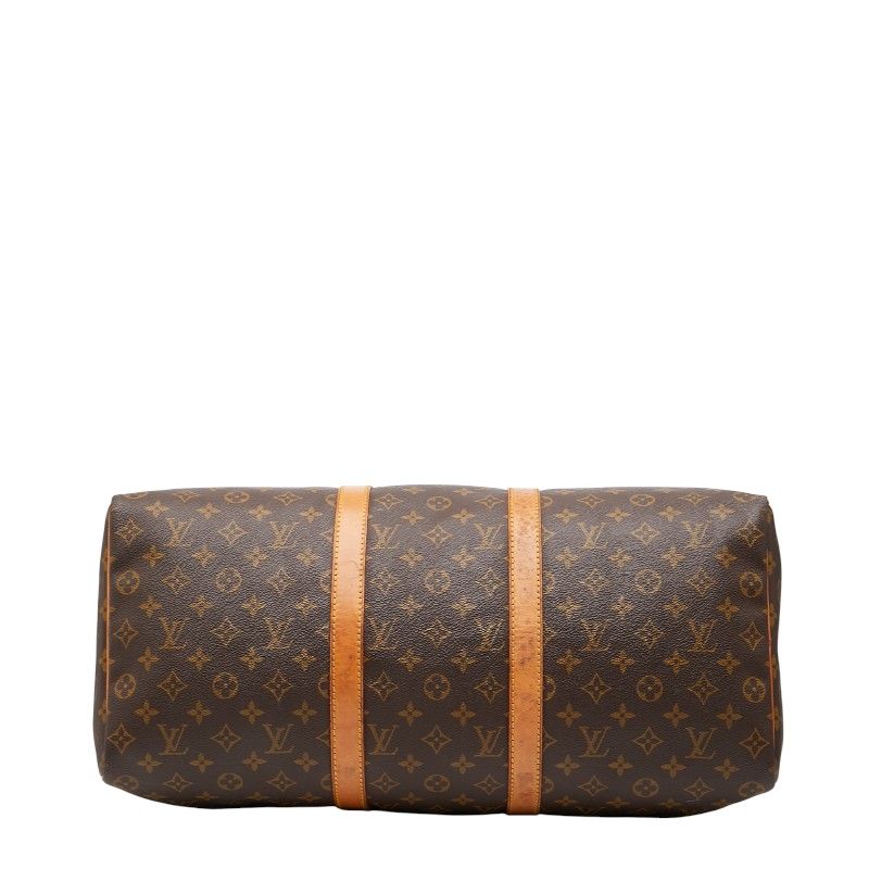 Louis Vuitton Monogram Keepall 50 M41426 Brown PVC Leather Women's Louis Vuitton