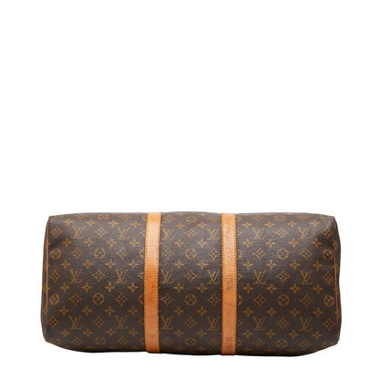 Louis Vuitton Monogram Keepall 50 M41426 Brown PVC Leather Women's Louis Vuitton