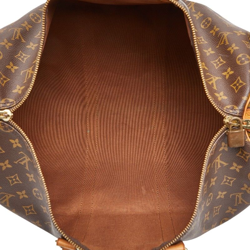 Louis Vuitton Monogram Keepall 50 M41426 Brown PVC Leather Women's Louis Vuitton