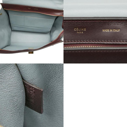 Celine Trapeze Multicolor Leather Suede Women's Celine