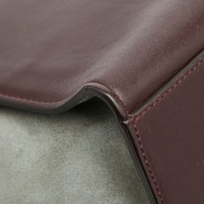 Celine Trapeze Multicolor Leather Suede Women's Celine