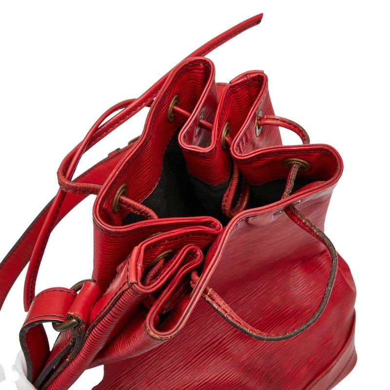 Louis Vuitton Epi Noe One Shoulder Bag M44007 Castilian Red Leather Women's