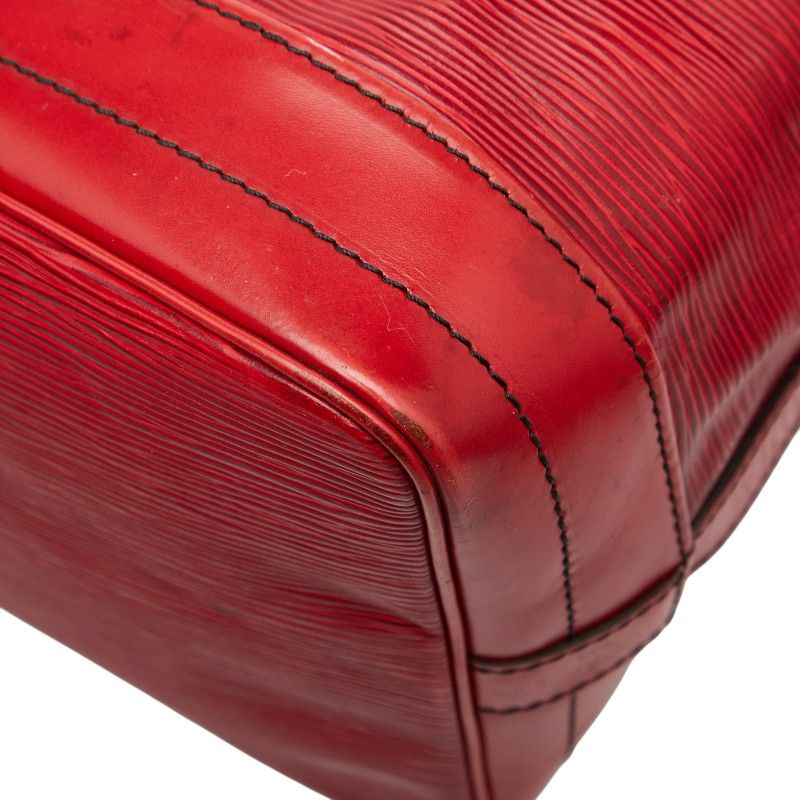 Louis Vuitton Epi Noe One Shoulder Bag M44007 Castilian Red Leather Women's