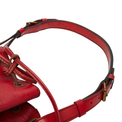 Louis Vuitton Epi Noe One Shoulder Bag M44007 Castilian Red Leather Women's