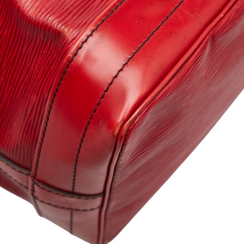 Louis Vuitton Epi Noe One Shoulder Bag M44007 Castilian Red Leather Women's