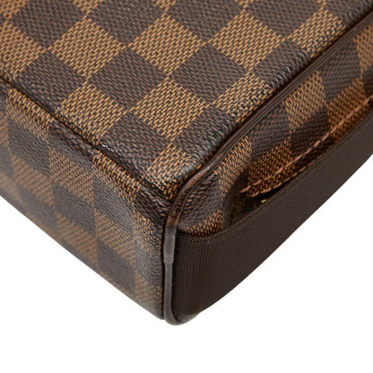 Louis Vuitton Damier Olaf PM Crossbody Shoulder Bag N41442 Brown PVC Leather