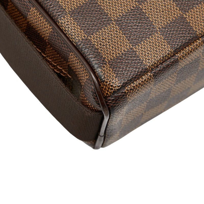 Louis Vuitton Damier Olaf PM Crossbody Shoulder Bag N41442 Brown PVC Leather