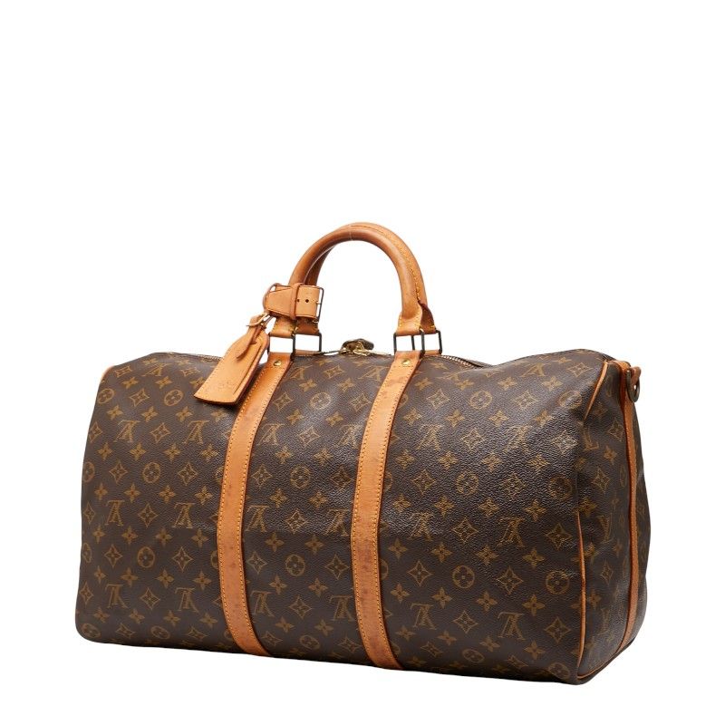 Louis Vuitton Monogram Keepall Bandouliere 50 Boston Bag Shoulder Bag 2way