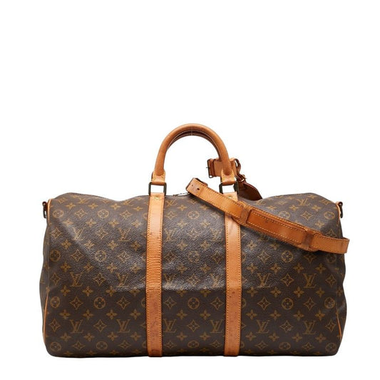 Louis Vuitton Monogram Keepall Bandouliere 50 Boston Bag Shoulder Bag 2way