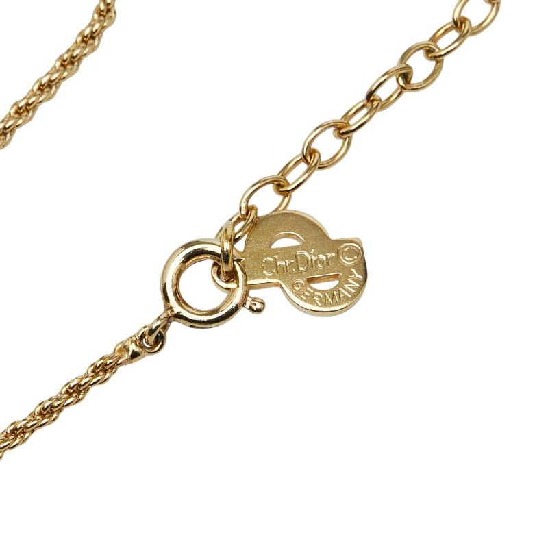 Dior Ball Rhinestone Gold Plated Ladies Dior