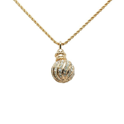 Dior Ball Rhinestone Gold Plated Ladies Dior